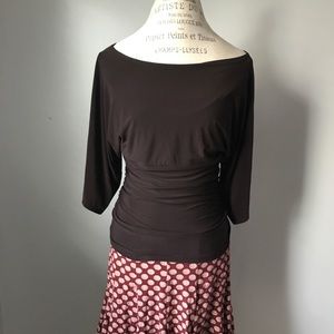 Last Tango Ruched Top w/ free LT tank